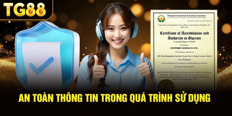 An Toàn Thông Tin Trong Quá Trình Sử Dụng