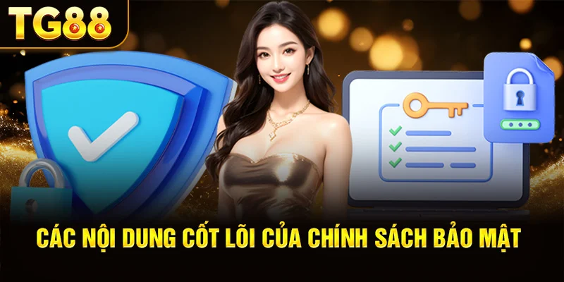 Các Nội Dung Cốt Lõi Của Chính Sách Bảo Mật